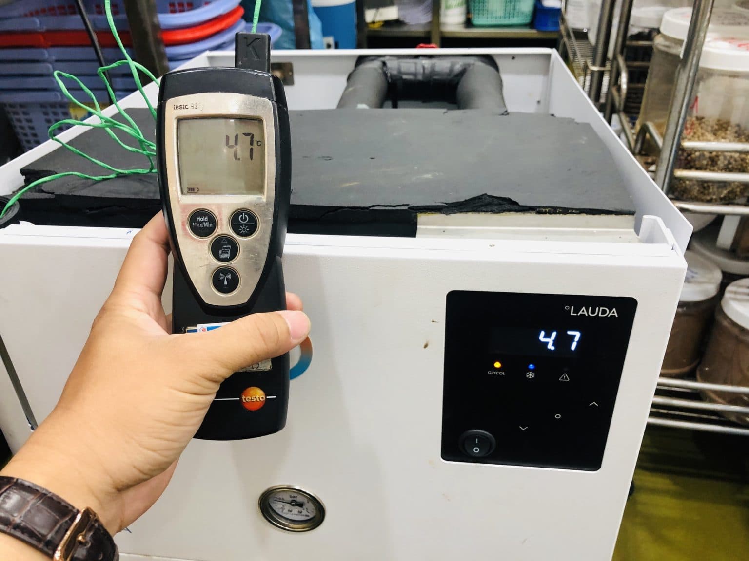 Sửa bể điều nhiệt Lauda RA24